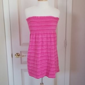 Pink & Red Terry Cloth Dress nwot